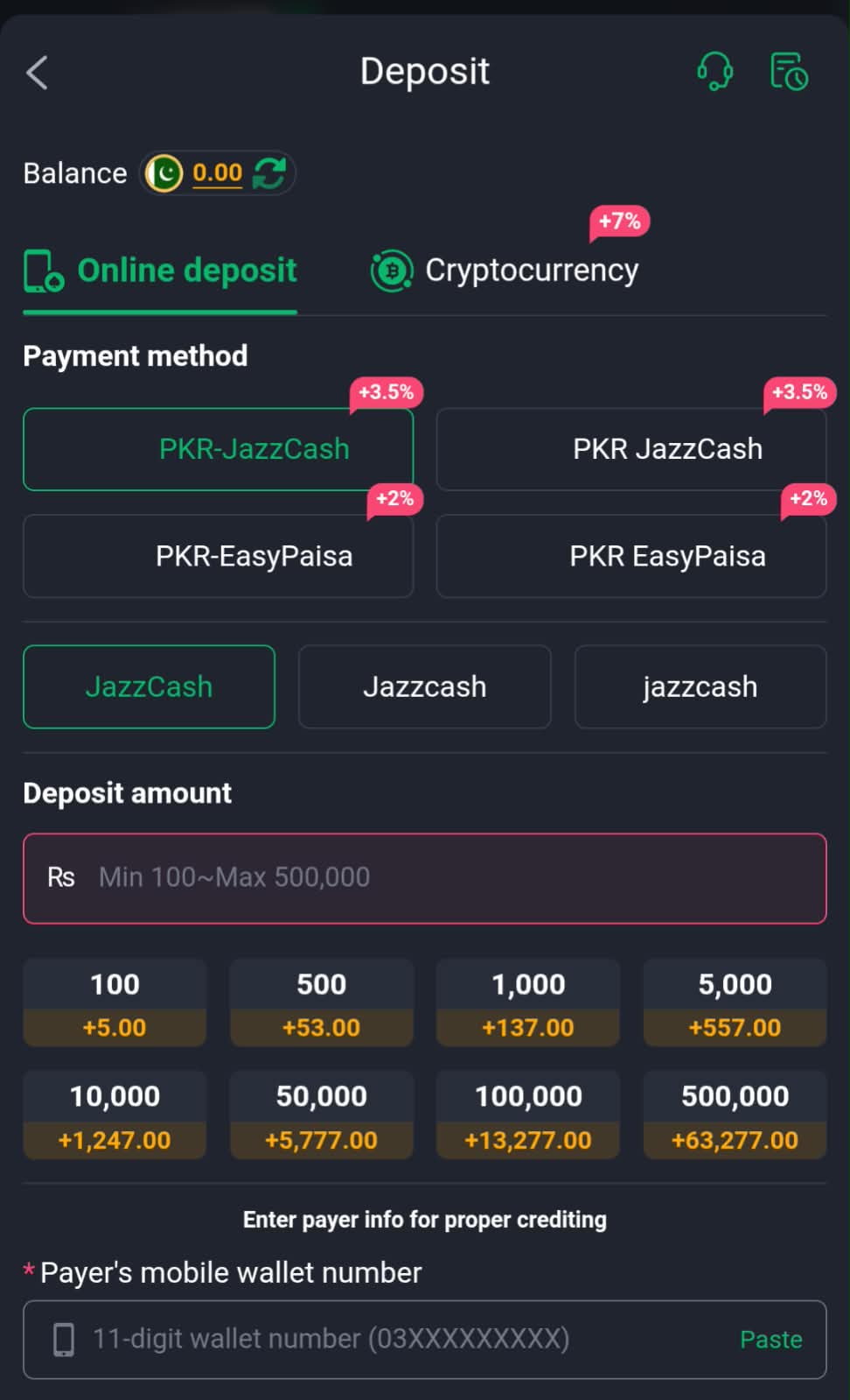 Qaidi804.Bet deposit options and withdrawal